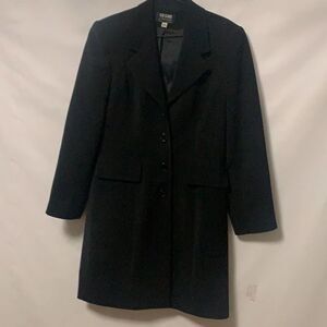 ICE‎ CUBE PARIS NEWYORK BLACK BLAZER SIDE SLIT SIZE 8P